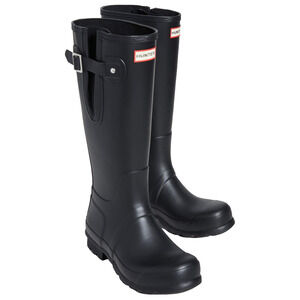 Hunter Original Tall Rain Men's Boots Side Adjustable Waterproof Black 10 M